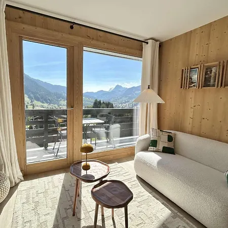 Megeve: 3 Pieces, 6 Couchages, Parking Inclus, Proche Pistes Et Village - Fr-1-597-181 Apartment *