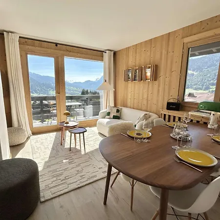 Megeve: 3 Pieces, 6 Couchages, Parking Inclus, Proche Pistes Et Village - Fr-1-597-181 Apartment Megeve