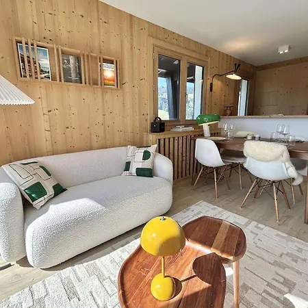 Megeve: 3 Pieces, 6 Couchages, Parking Inclus, Proche Pistes Et Village - Fr-1-597-181 Apartment